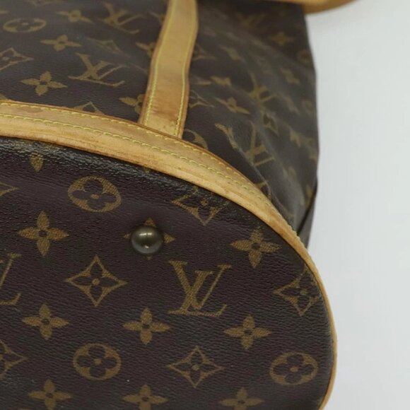 LOUIS VUITTON Monogram Bucket GM Shoulder Bag M42236 LV Auth 137413 - Picture 12 of 16